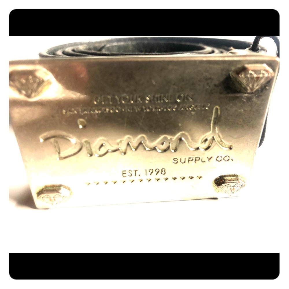 Diamond Supply Co. Men’s Leather Belt